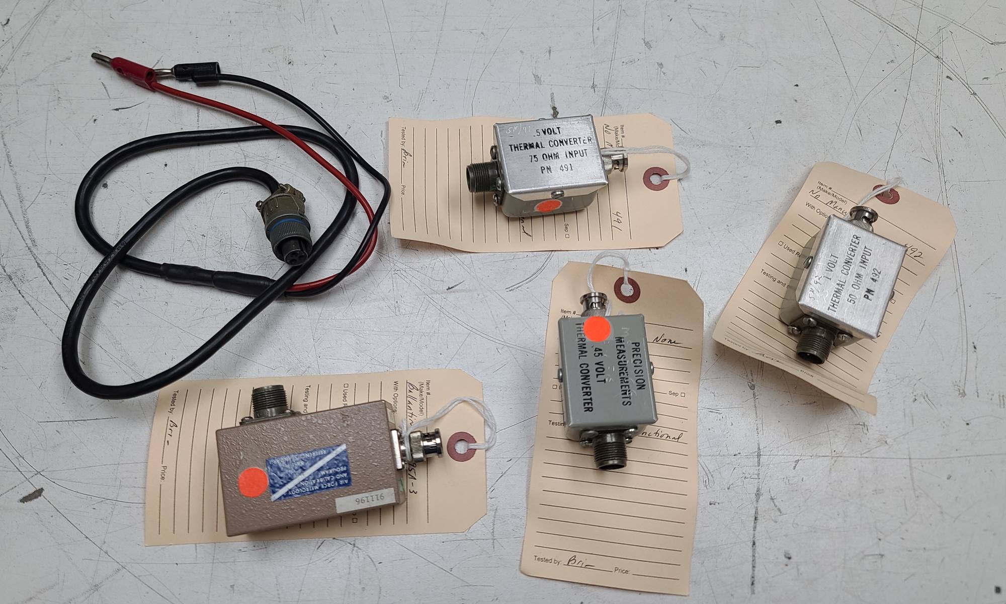Ballantine Thermal converters set for sale